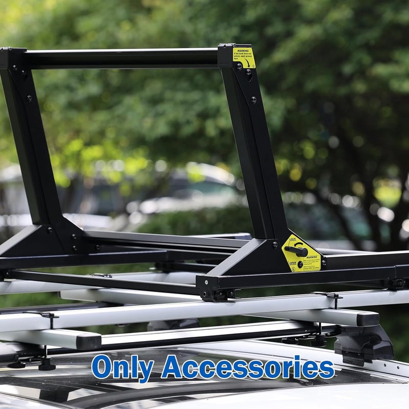 TOOENJOY Heavy-Duty Kayak Lift Assist Roof Rack, 100 LBS Capacity Kayak Canoe Rooftop Loader, Elevating Assist System for Easy Loading - Image 5